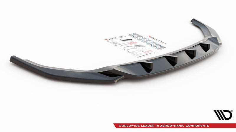 Maxton Design Front Diffuser V.2 Volkswagen T6 Facelift