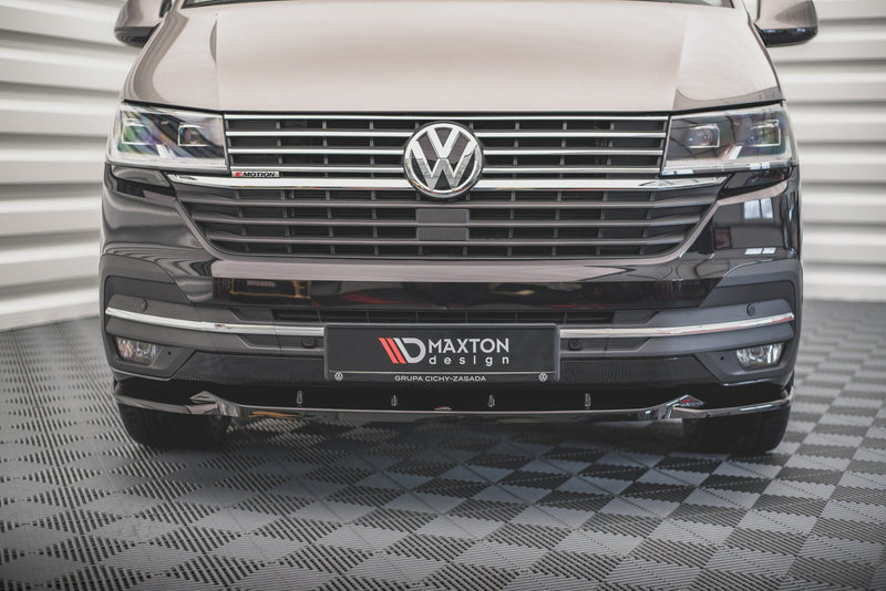Maxton Design Front Diffuser V.2 Volkswagen T6 Facelift