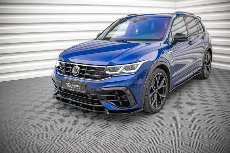 Maxton Design Front Diffuser V.2 Volkswagen Tiguan R / R-Line Mk2 Facelift