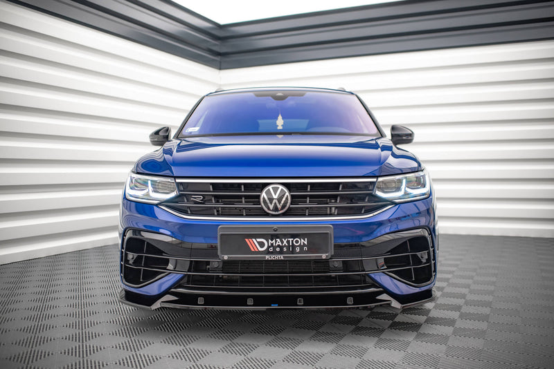 Maxton Design Front Diffuser V.2 Volkswagen Tiguan R / R-Line Mk2 Facelift