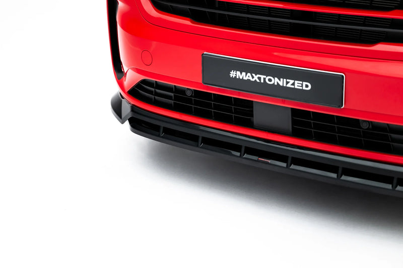 Maxton Design Front Diffusor V.2 Volkswagen Transporter T7