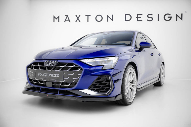Maxton Design Front Diffusor V.3 Audi A3 S-Line Sedan / S3 Sedan 8Y Facelift