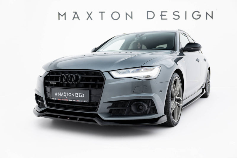 Maxton Design Front Diffusor V.3 Audi A6 / A6 C7 S-line/ S6 C7 Facelift