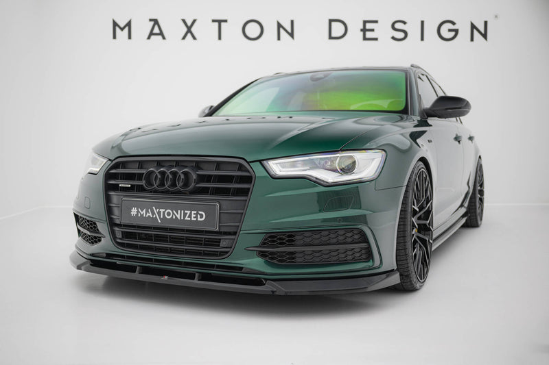 Maxton Design Front Diffusor V.3 Audi A6 S-line / S6 C7