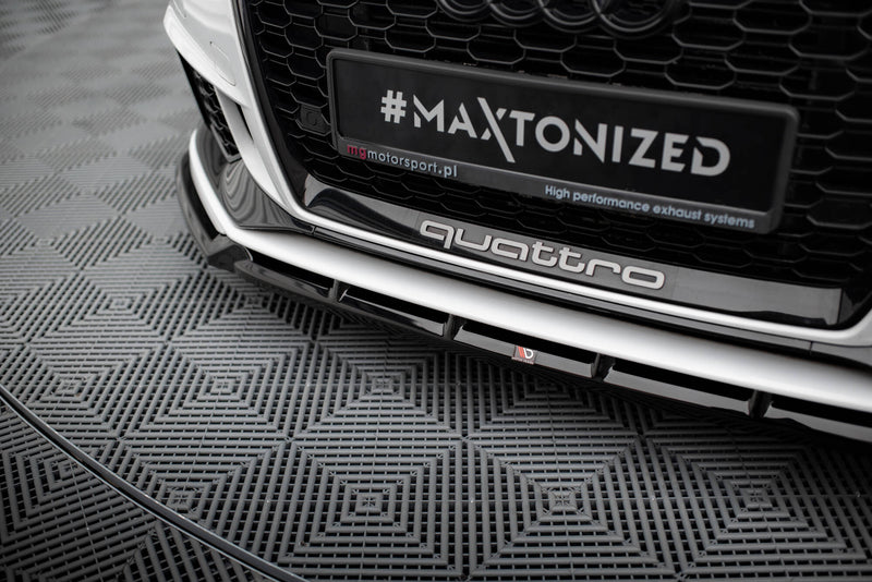 Maxton Design Front Diffusor V.3 Audi RS3 Sedan 8V Facelift