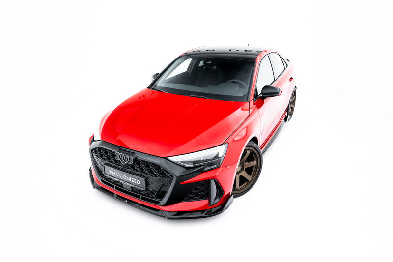 Maxton Design Front Diffuser V.3 Audi RS3 Sedan 8Y Facelift