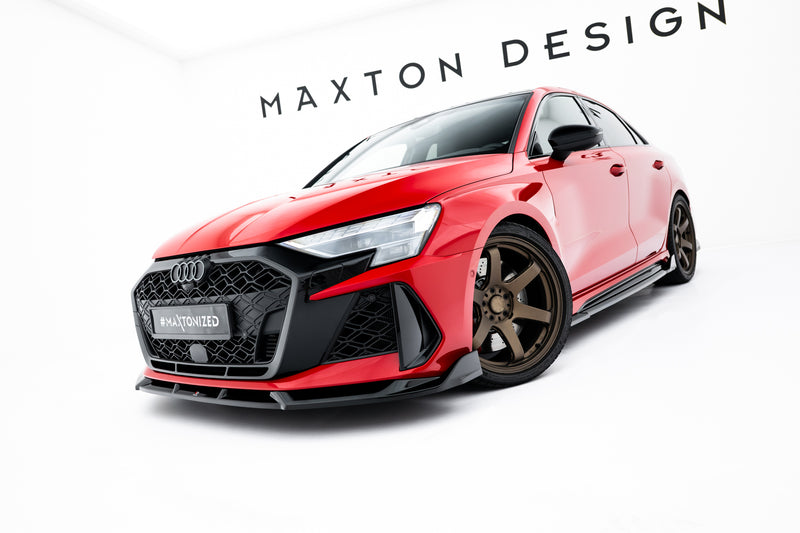 Maxton Design Front Diffuser V.3 Audi RS3 Sedan 8Y Facelift