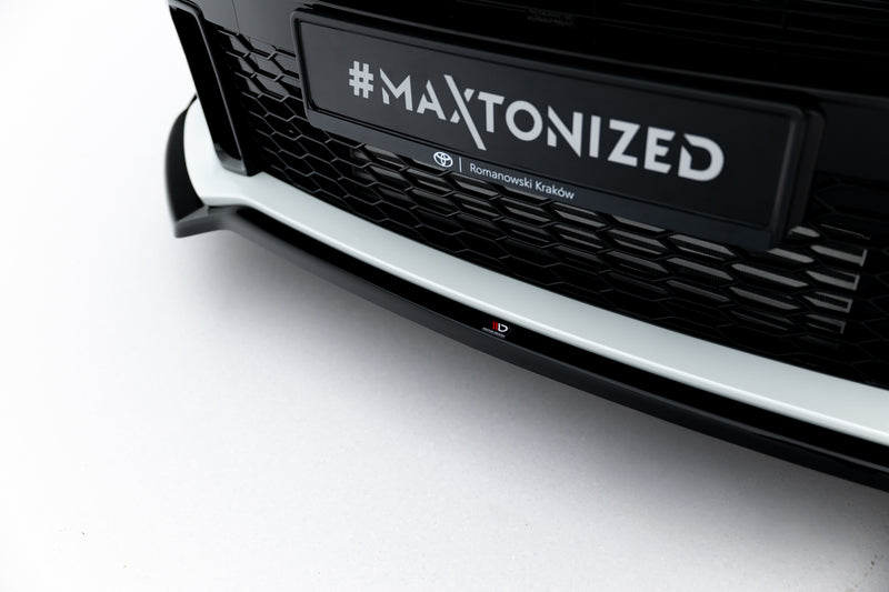 Maxton Design Front Diffusor V.3 + Flaps Toyota GR Yaris Mk4