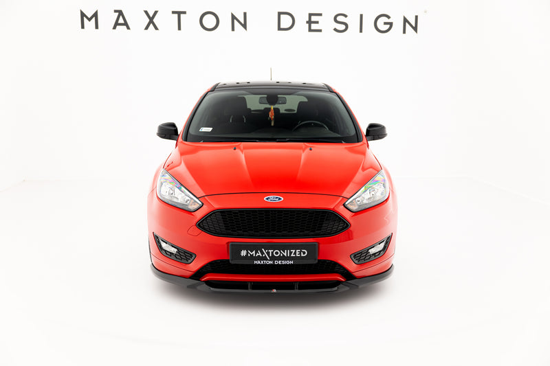 Maxton Design Front Diffusor V.3 Ford Focus ST-Line Mk3 Facelift