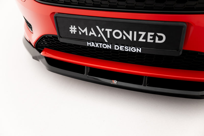 Maxton Design Front Diffusor V.3 Ford Focus ST-Line Mk3 Facelift