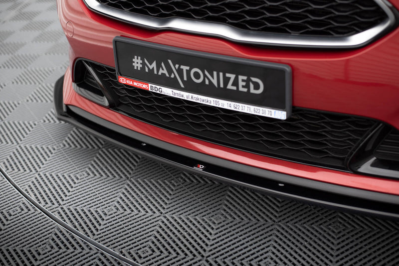 Maxton Design Splitter / Frontansatz V.3 Kia Ceed GT / GT-Line Mk3 / Proceed Mk1