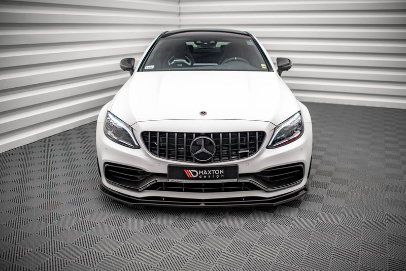 Maxton Design Front Diffusor V.3 Mercedes-AMG C63 Coupe AMG Aero Pack C205 Facelift