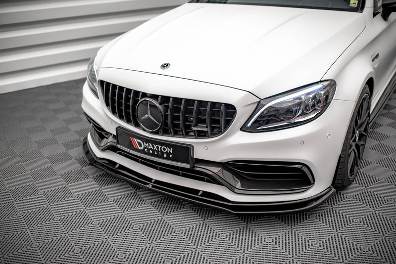 Maxton Design Front Diffusor V.3 Mercedes-AMG C63 Coupe AMG Aero Pack C205 Facelift
