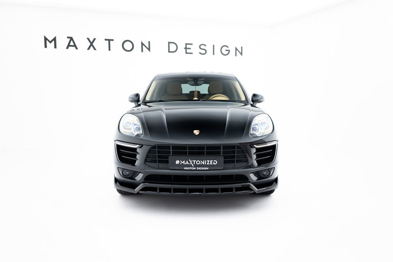 Maxton Design Front Diffusor V.3 Porsche Macan Mk1