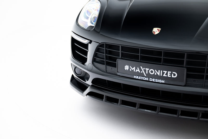 Maxton Design Front Diffusor V.3 Porsche Macan Mk1