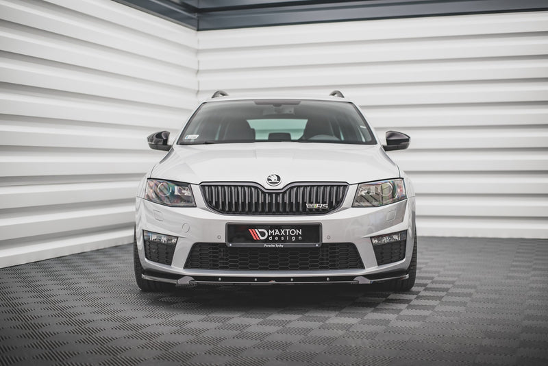 Maxton Design Front Diffusor V.3 Skoda Octavia RS Mk3