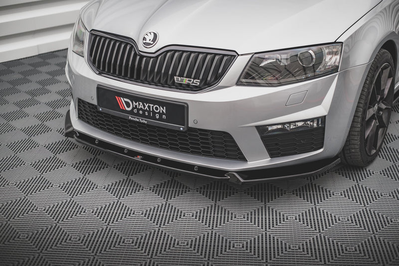 Maxton Design Front Diffusor V.3 Skoda Octavia RS Mk3
