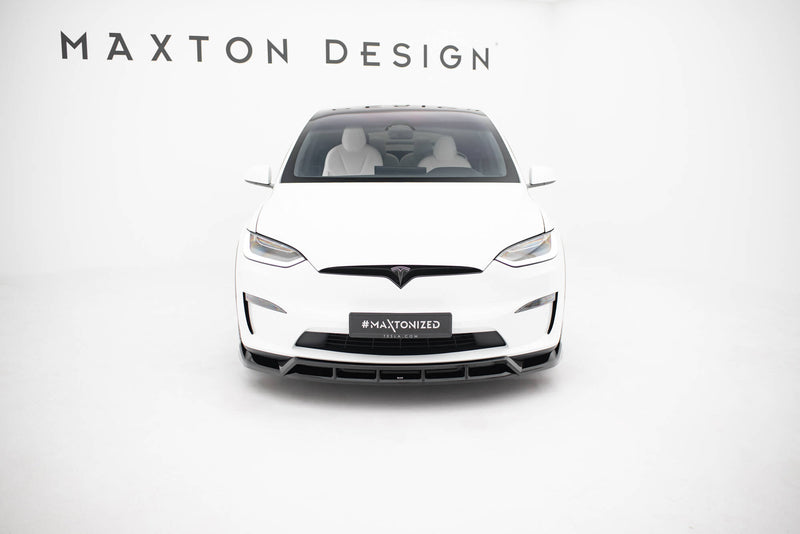 Maxton Design Front Diffusor V.3 Tesla Model X Mk1 Facelift