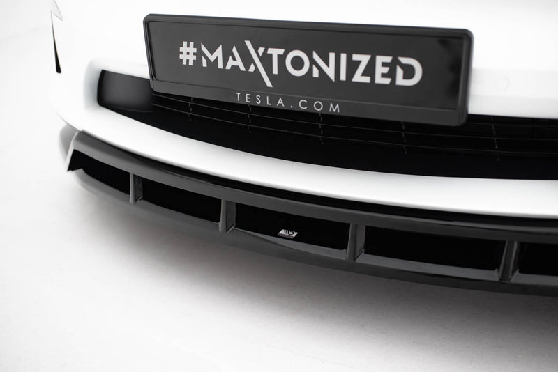 Maxton Design Front Diffusor V.3 Tesla Model X Mk1 Facelift