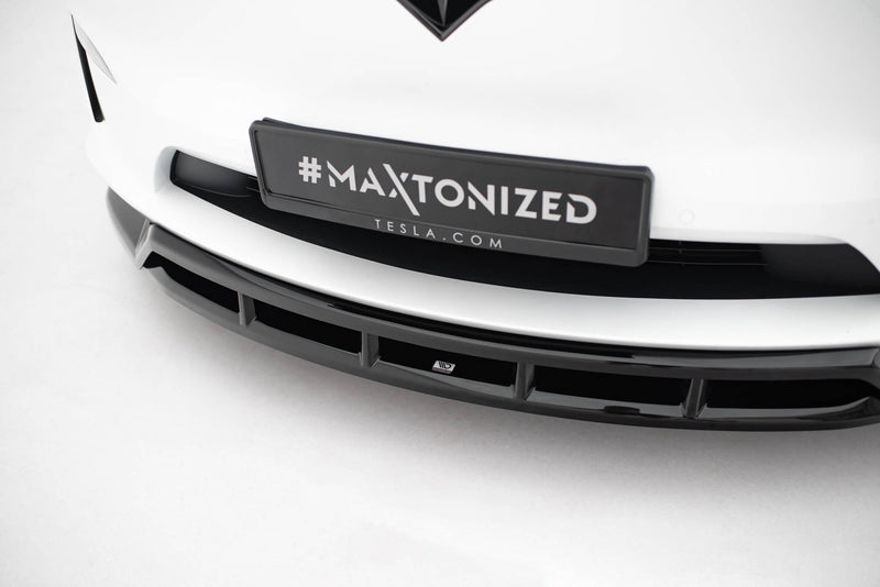 Maxton Design Front Diffusor V.3 Tesla Model X Mk1 Facelift