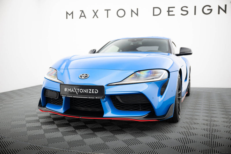 Maxton Design Splitter / Frontansatz V.3 Toyota Supra Mk5