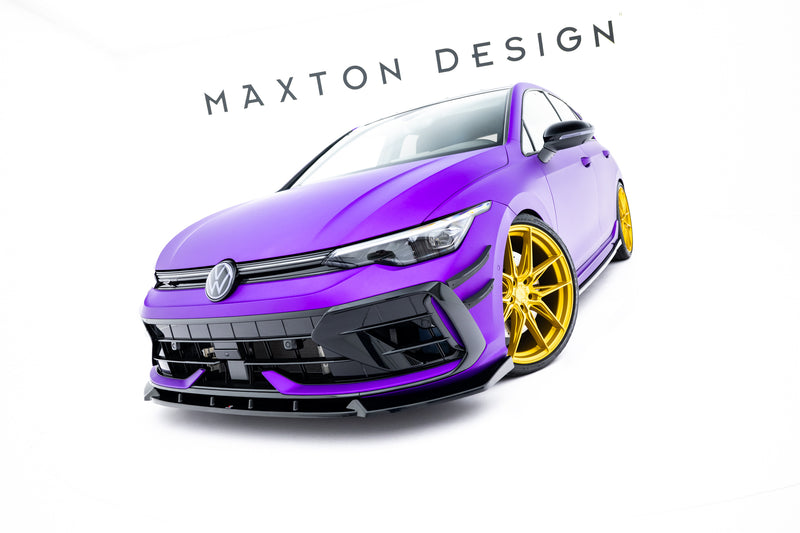 Maxton Design Front Diffusor V.3 Volkswagen Golf R Mk8 Facelift