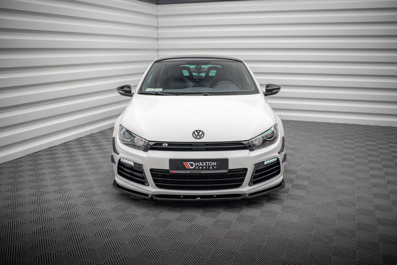 Maxton Design Front Diffuser V.3 Volkswagen Scirocco R Mk3