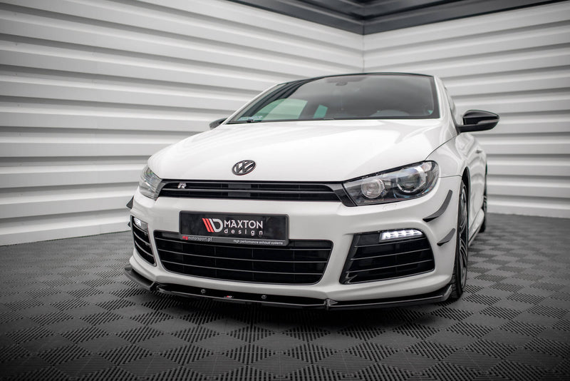 Maxton Design Front Diffuser V.3 Volkswagen Scirocco R Mk3