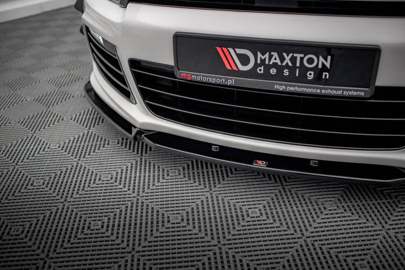 Maxton Design Front Diffuser V.3 Volkswagen Scirocco R Mk3