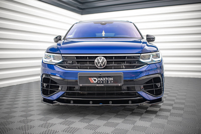 Maxton Design Front Diffuser V.3 Volkswagen Tiguan R / R-Line Mk2 Facelift