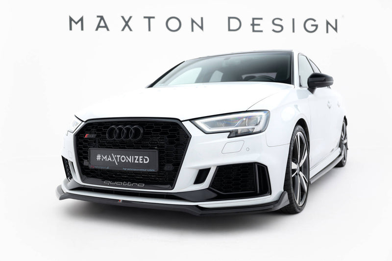 Maxton Design Front Diffusor V.4 Audi RS3 Sedan 8V Facelift