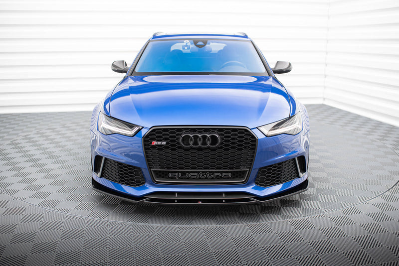 Maxton Design Front Diffusor V.4 Audi RS6 C7 / C7 Facelift
