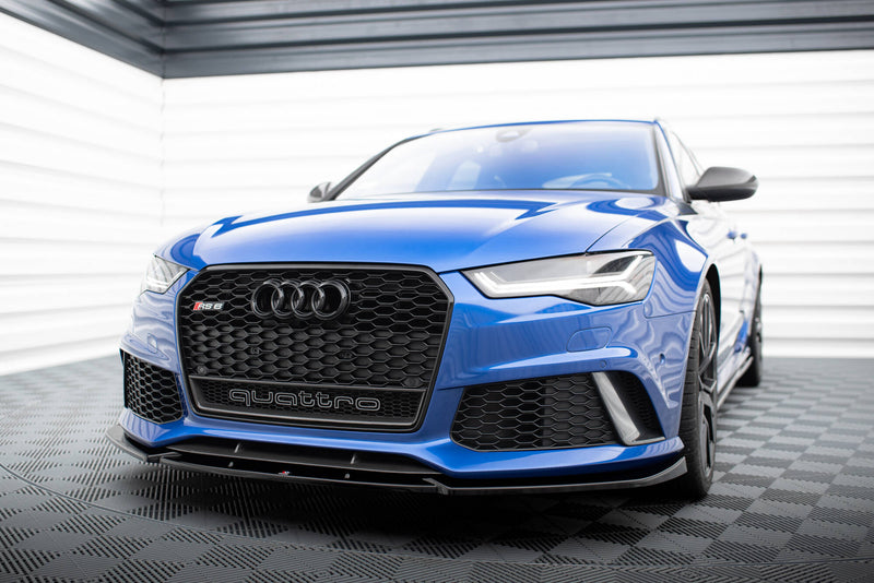 Maxton Design Front Diffusor V.4 Audi RS6 C7 / C7 Facelift