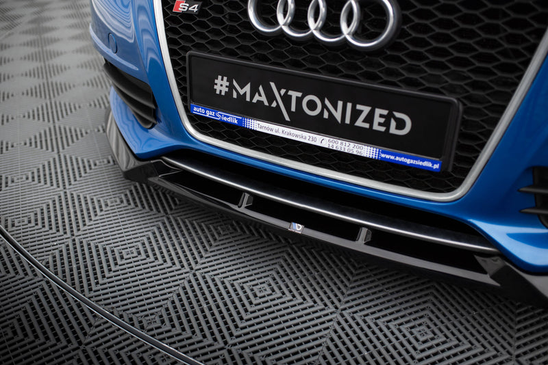 Maxton Design Front Diffuser V.4 Audi S4 / A4 S-Line B8