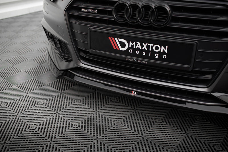 Maxton Design Front Diffusor V.4 Audi S4 / A4 S-Line B9