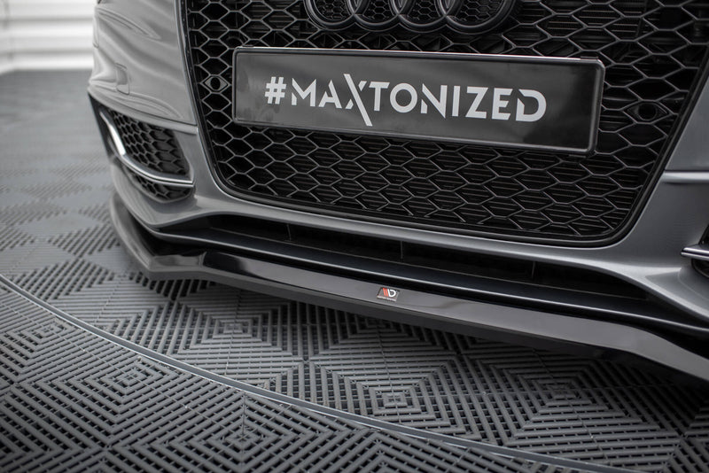 Maxton Design Front Diffusor V.4 Audi S5 / A5 S-Line Coupe / Sportback 8T Facelift