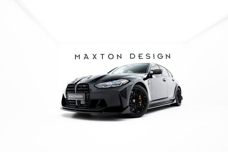 Maxton Design Front Diffusor V.4 CSL Look BMW M3 Sedan / Touring G80 / G81
