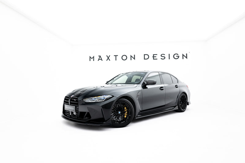 Maxton Design Front Diffusor V.4 CSL Look BMW M3 Sedan / Touring G80 / G81