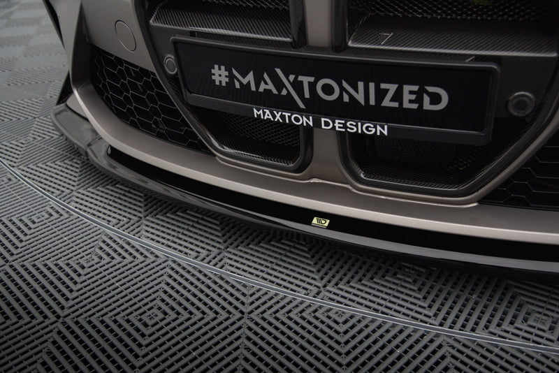 Maxton Design Front Diffusor V.4 CSL Look BMW M4 G82 / G82 Facelift