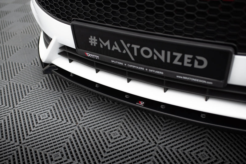Maxton Design Front Diffuser V.4 Ford Fiesta ST Mk7 Facelift
