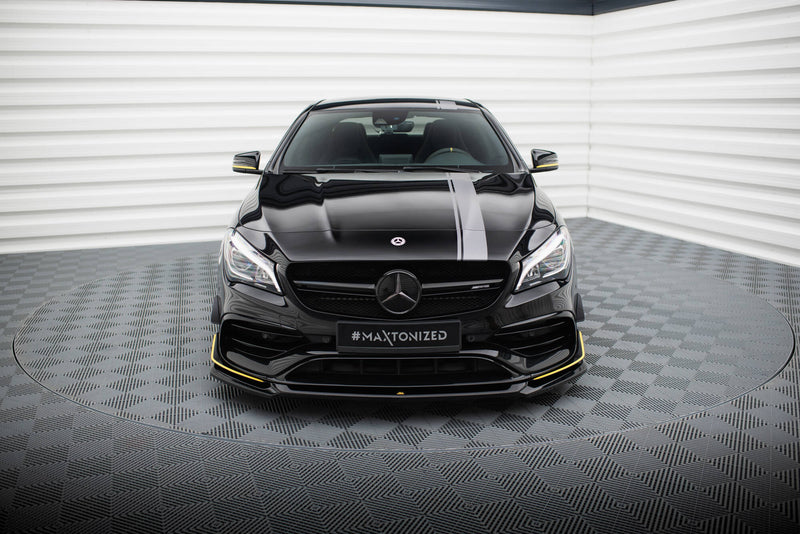 Maxton Design Front Diffuser V.4 Mercedes-AMG CLA 45 Aero C117 Facelift