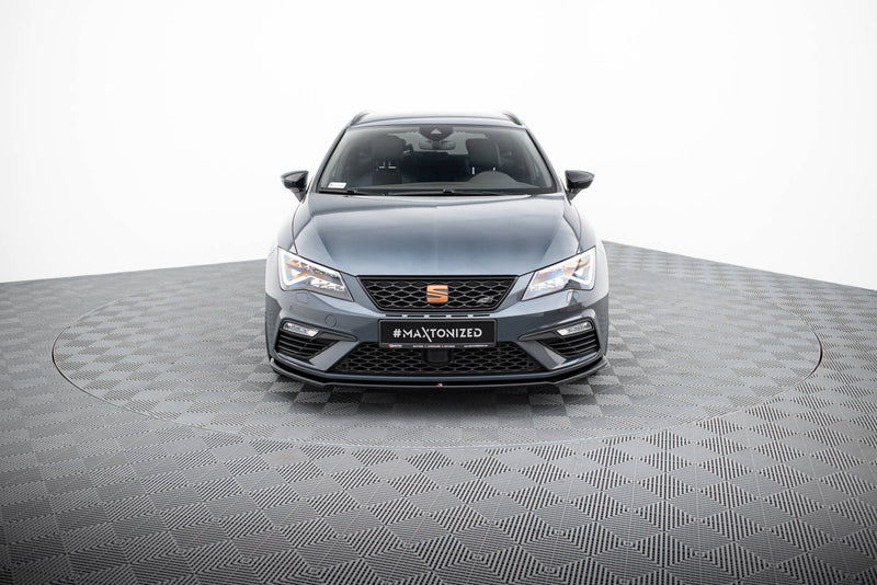 Maxton Design Front Diffusor V.4 Seat Leon Cupra / FR Mk3 FL