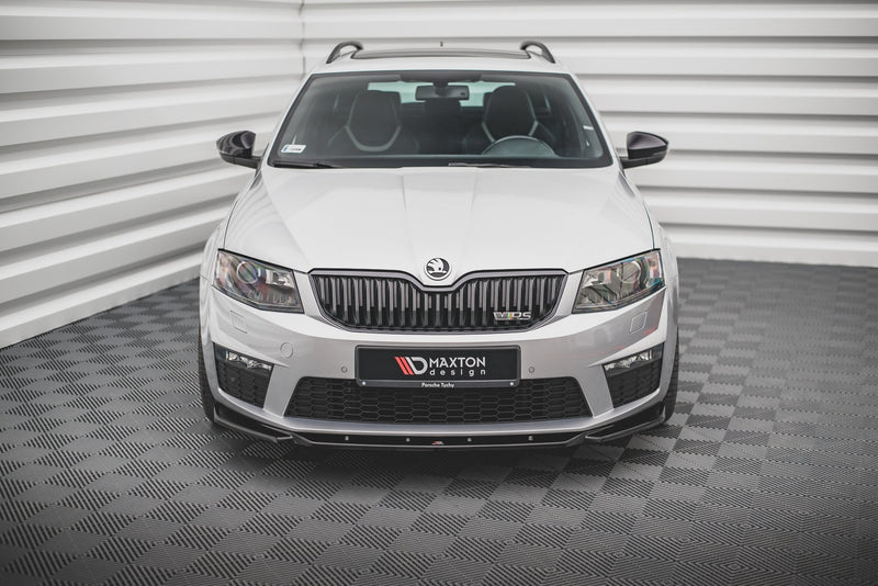 Maxton Design Front Diffusor V.4 Skoda Octavia RS Mk3