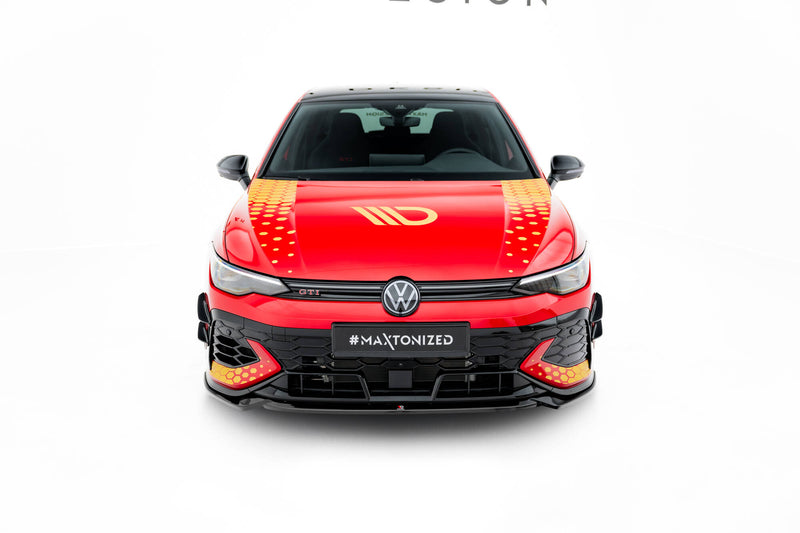 Maxton Design Front Diffusor V.4 Volkswagen Golf GTI Clubsport Mk8 Facelift