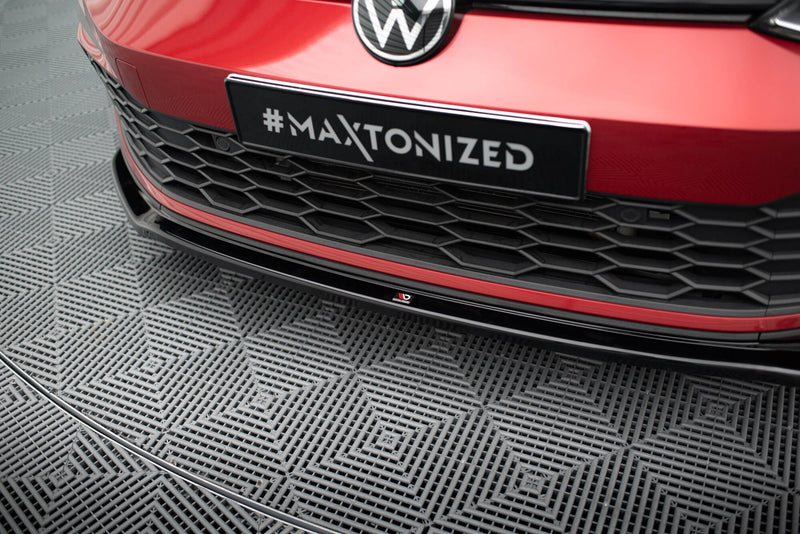 Maxton Design Front Diffuser V.4 Volkswagen Golf GTI / GTE / GTD / R-Line Mk8