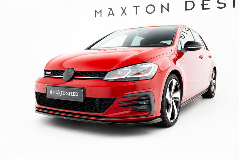 Maxton Design Front Diffuser V.4 Volkswagen Golf GTI Mk7 Facelift