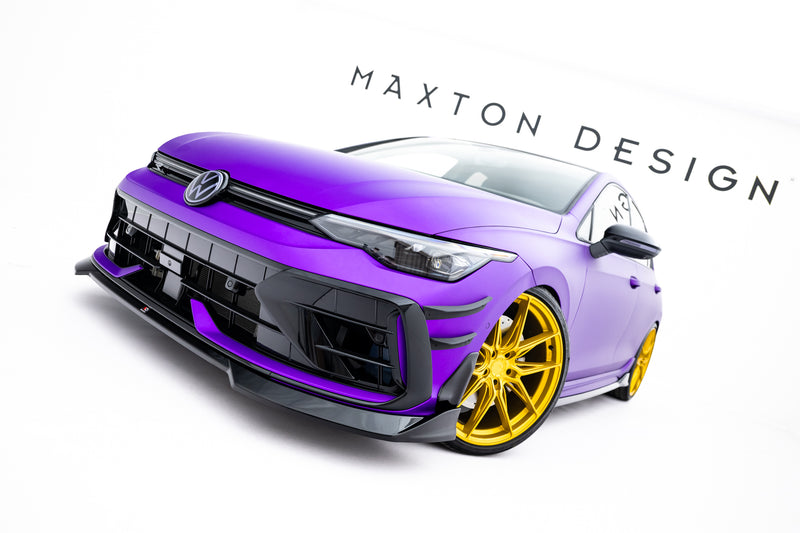 Maxton Design Front Diffusor V.4 Volkswagen Golf R Mk8 Facelift