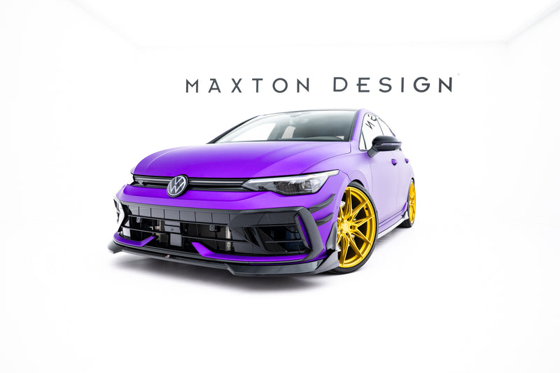 Maxton Design Front Diffusor V.4 Volkswagen Golf R Mk8 Facelift