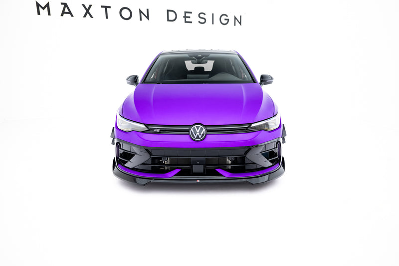 Maxton Design Front Diffusor V.4 Volkswagen Golf R Mk8 Facelift