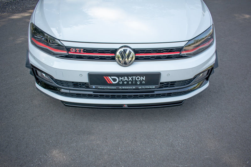 Maxton Design Front Diffusor V.4 Volkswagen Polo GTI / R-line Mk6